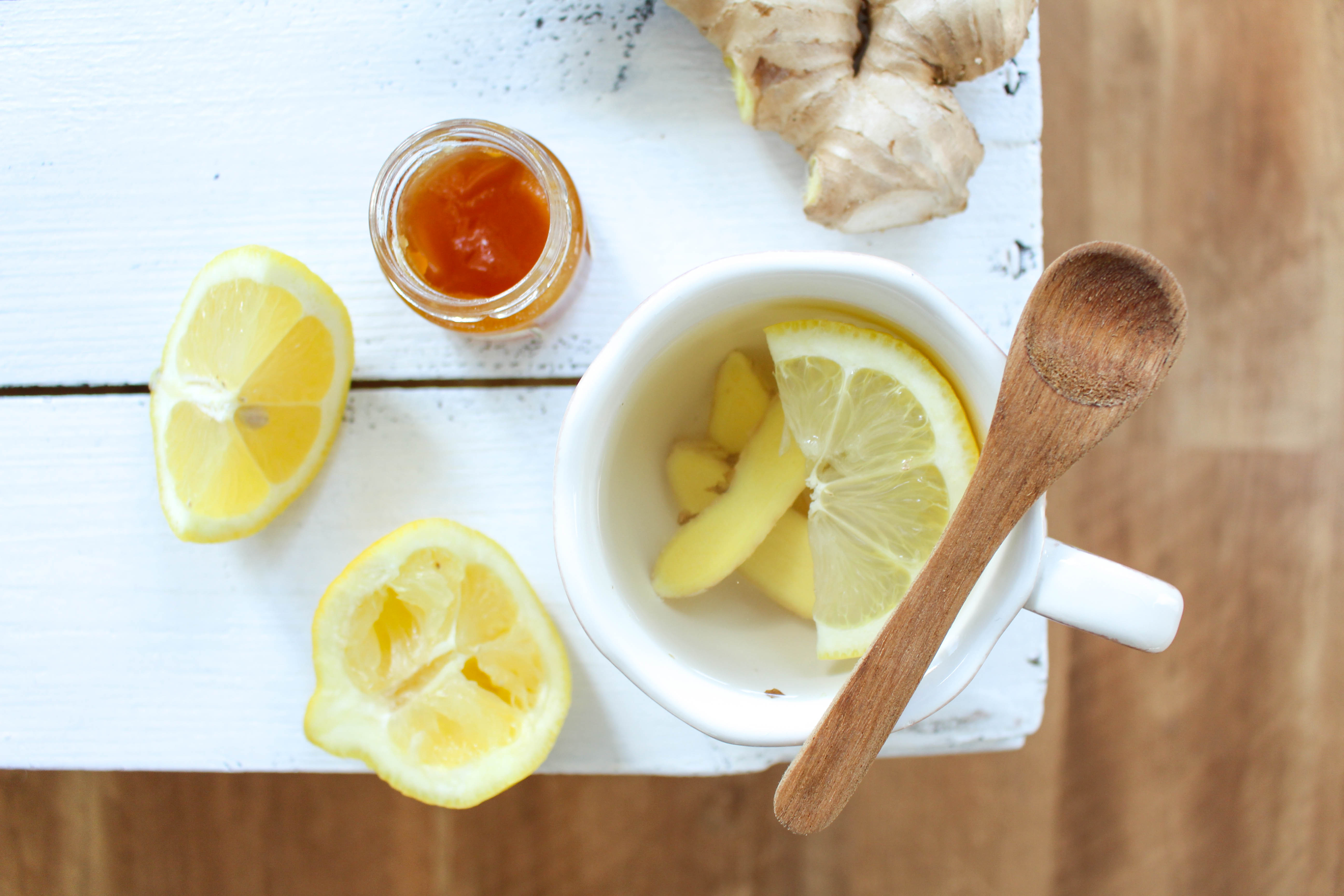Ingwer Zitronen Tee - Heavenlynn Healthy