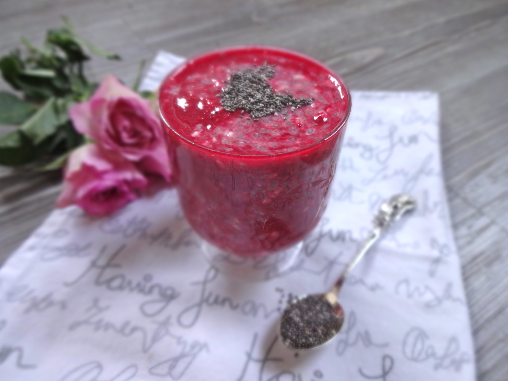 Himbeer Chia Pudding