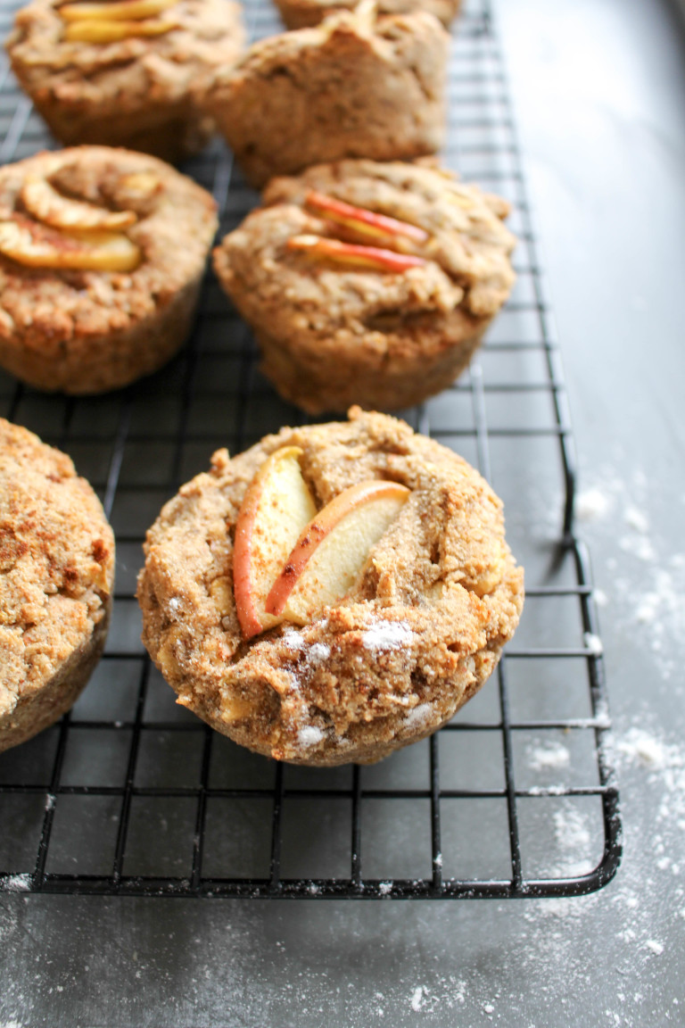 Gesunde Apfel-Zimt Muffins - Heavenlynn Healthy