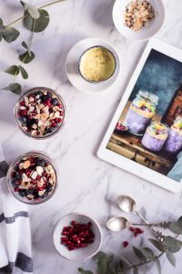 Beeriger Chia Pudding - Alpro H.A.P.P.Y Challenge - rein pflanzlich, vegan, glutenfrei, ohne raffinierten Zucker - de.heavenlynnhealthy.com