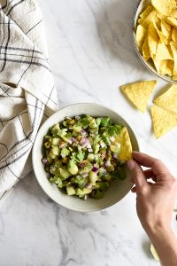 Kiwi-Pistazien-Salsa - rein pflanzlich, vegan, glutenfreie Option, ohne raffinierten Zucker - de.heavenlynnhealthy.com