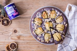 Apfel-Schoko-Gewürzkuchen - rein pflanzlich, vegan, glutenfrei, ohne raffinierten Zucker - de.heavenlynnhealthy.com