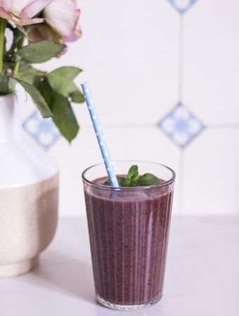 Der ultimative Blaubeer-Power-Smoothie – rein pflanzlich, vegan, glutenfrei, ohne raffinierten Zucker - de.heavenlynnhealthy.com