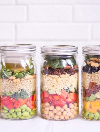 4 To-Go Salate fürs Büro – Meal Planning / Meal Prep