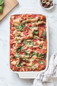 Life-changing gesunde Lasagne - rein pflanzlich, vegan, glutenfrei, ohne raffinierten Zucker - de.heavenlynnhealthy.com