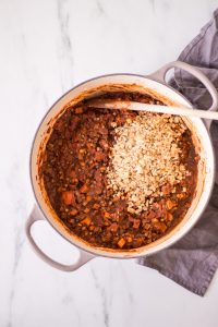 Fleischlose Bolognese – rein pflanzlich, vegan, glutenfrei, ohne raffinierten Zucker - de.heavenlynnhealthy.com