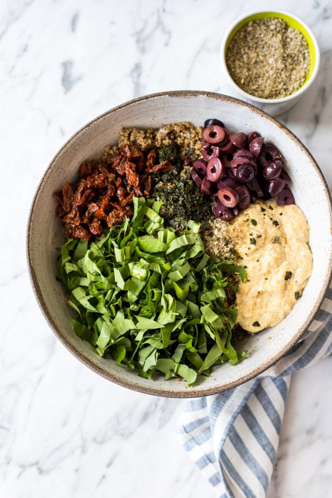 Mediterrane Quinoa-Bratlinge - Heavenlynn Healthy