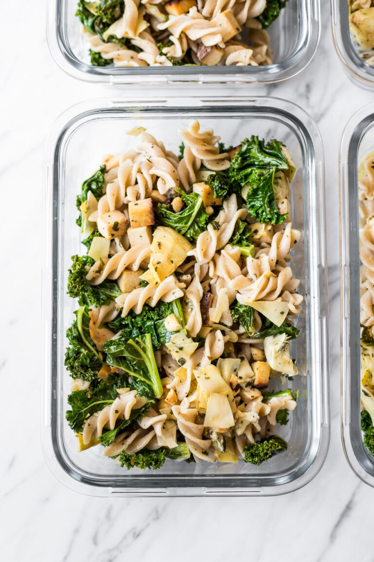 Meal Prep: genialer, glutenfreier Nudelsalat mit Artischocken und ...